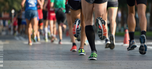 coureurs qui effectuent le marathon de New-York
