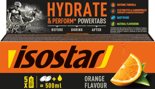 ISOSTAR Boisson Powertabs orange