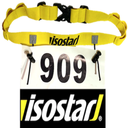 ISOSTAR Porte dossard jaune