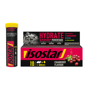 Boisson Powertabs antioxydants cranberry