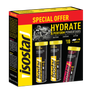 ISOSTAR Offre spéciale Powertabs 2 citron + 1 cranberry