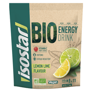 ISOSTAR Boisson Isotonique BIO Saveur Citron/Citron Vert