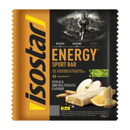 ISOSTAR Barres Energy Sport cereal & multifruits