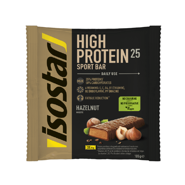 Barres High Protein 25 noisette